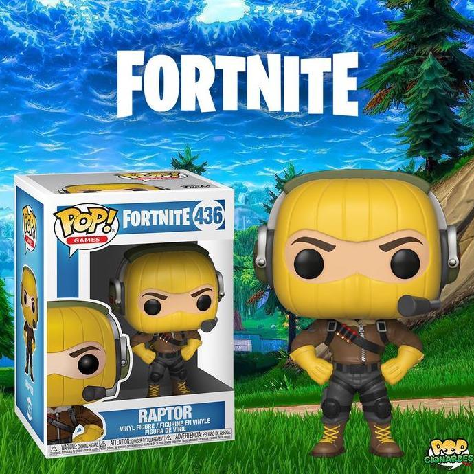 HOT SALE FUNKO POP GAMES - FORTNITE - RAPTOR #436 TERMURAH