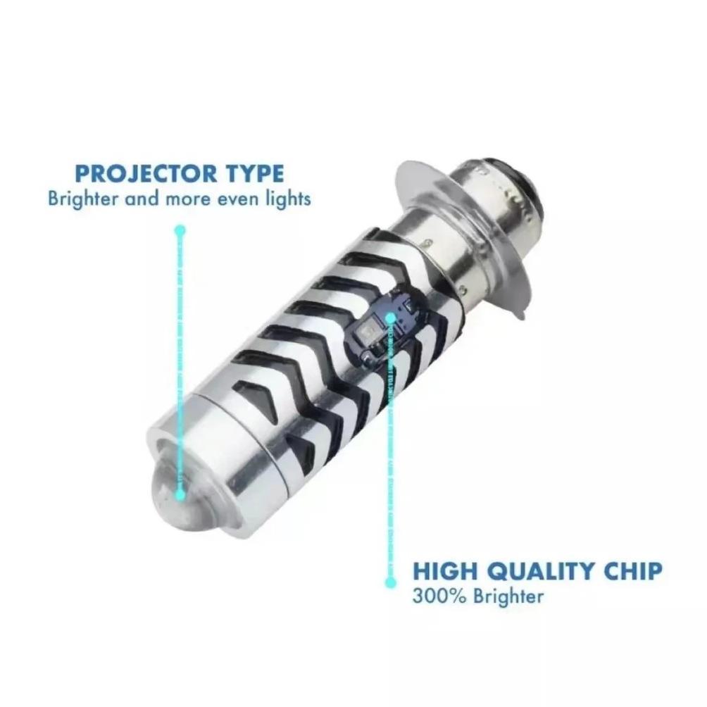 Premium Lampu Led Depan Motor H6 Laser Led/Lampu Led H6  Laser 2 Warna/Beat Vario Mio Luximos Laser 