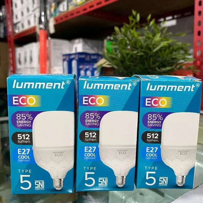 [Paket 3Pcs] Lampu Led 5 Watt Lumment Eco Super Terang Isi 3 Biji Lampu 5 Watt