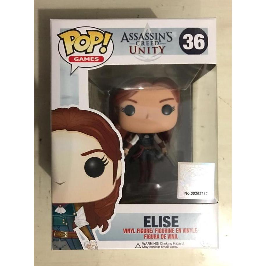 HOT SALE FUNKO POP GAMES: ASSASSIN'S CREED UNITY - ELISE TERMURAH