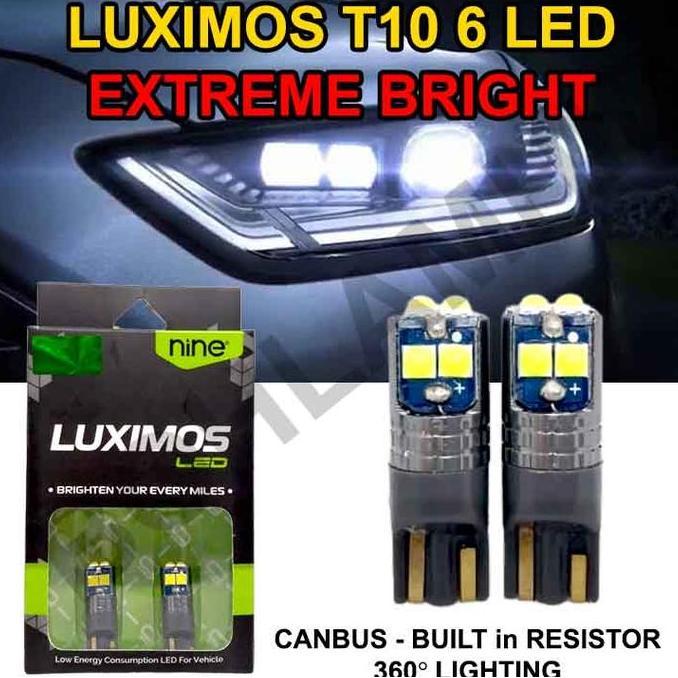 LAMPU LED SENJA KOTA KECIL BIANTE LUXIMOS T10 24 LED Xtreme Car