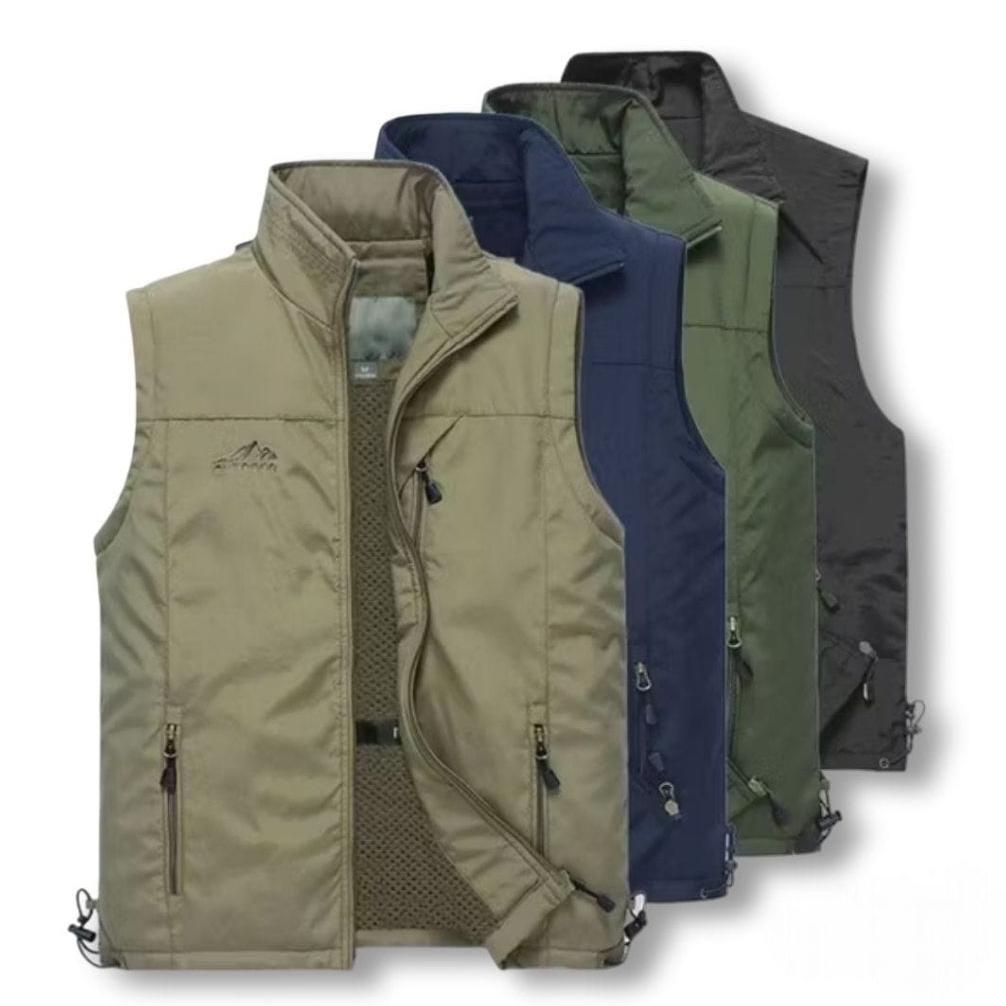 ORIGINAL ROMPI OUTDOOR PRIA ROMPI VEST OUTDOOR HIKING TASLAN WATERPROOF ROMPI MOTOR ROMI MANCING