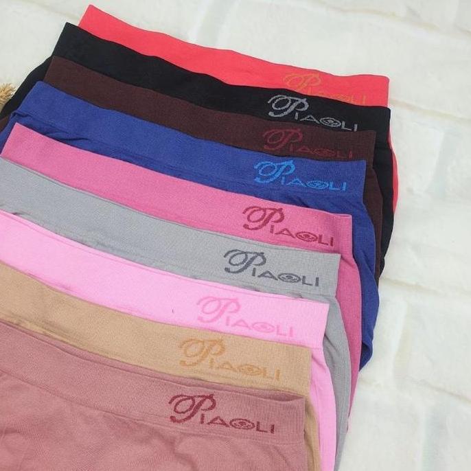 PROMO 3 . 6 . 12 Pcs Celana Dalam  Rajut PL 418 / Celana Dalam Wanita Dewasa Cantik High