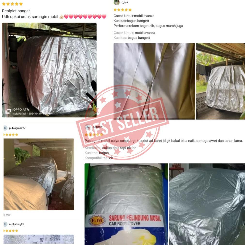 Tahan Lama  Sarung Mobil Innova Reborn  / Innova Reborn Cover / Selimut Mobil Innova Reborn