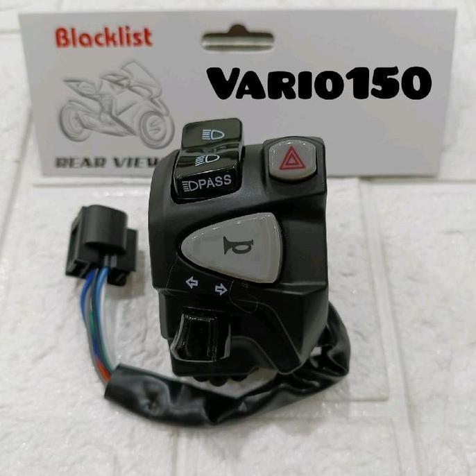 TERLARIS!! SAKLAR KIRI NMAX VARIO 125-150 PLUS HAZARD SAKLAR KIRI VARIO 125 NEW VARIO 150 NEW SAKLAR