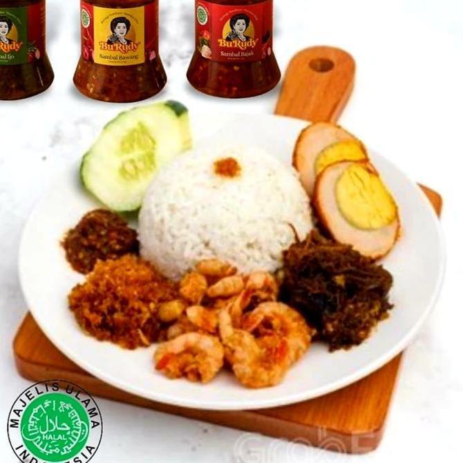 Newstockkita- Bu Rudy Sambal Bang Khas Surabaya 110Gr Pedas & Segar Untuk Masakan Udang Dan Segala J