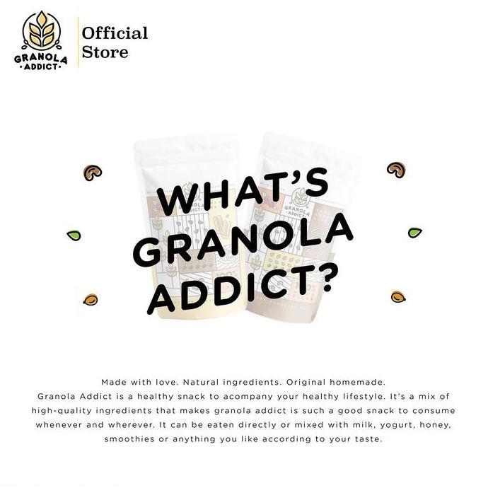 Granola Addict - Granola 1000G (1Kg) Terlaris