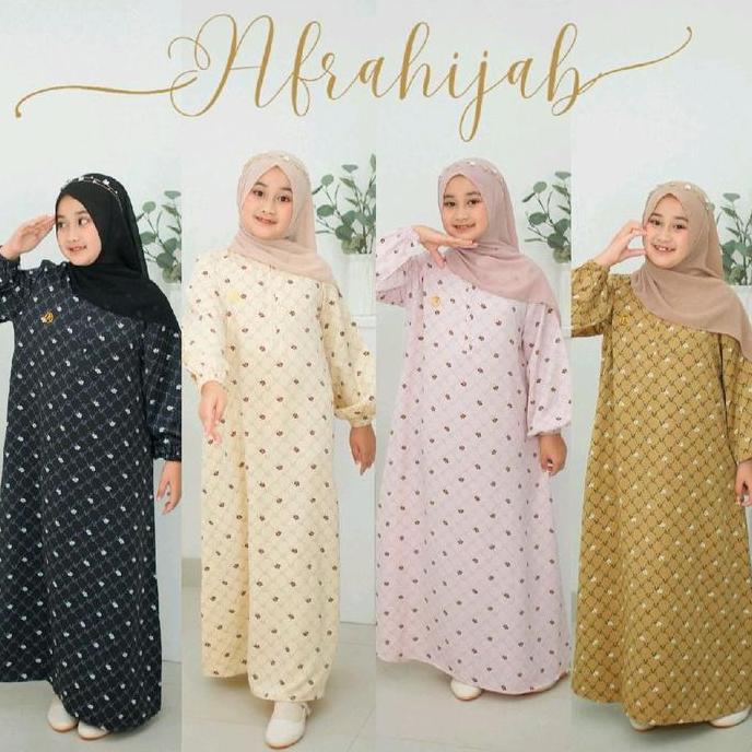 Okeajalah- Gamis Anak Maxmara Silk / Gamis Anak Premium Lebaran 2027