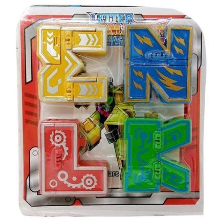 robot deformasi dinosaurus KLMN / robot huruf / roobot angka / mainan roobot