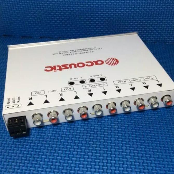 parametrik/pre amp acoustic AC-253 with subwoofer 11 band