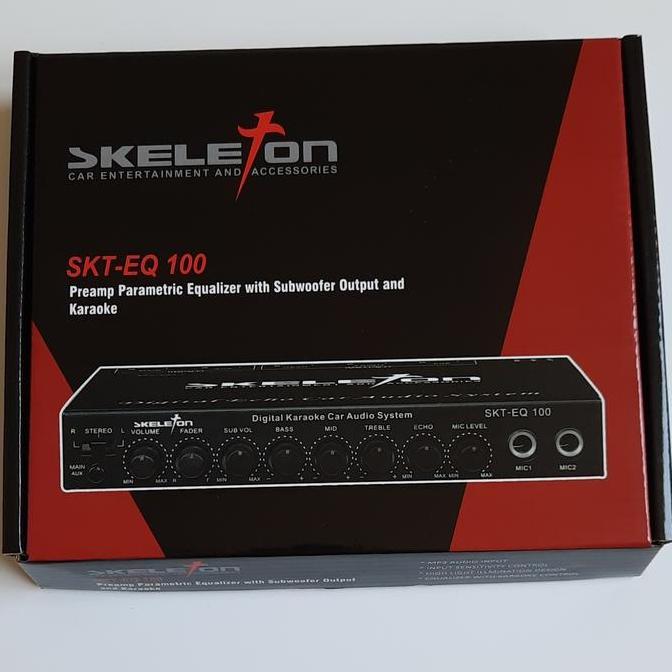 Preamp Parametric Equalizer Mobil Dengan Subwoofer Output