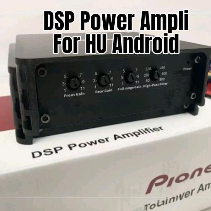 Amplifier DSP D-2 Pioneer  Car Kabel untuk HU Android input 4-chanerl output 6 Chanel
