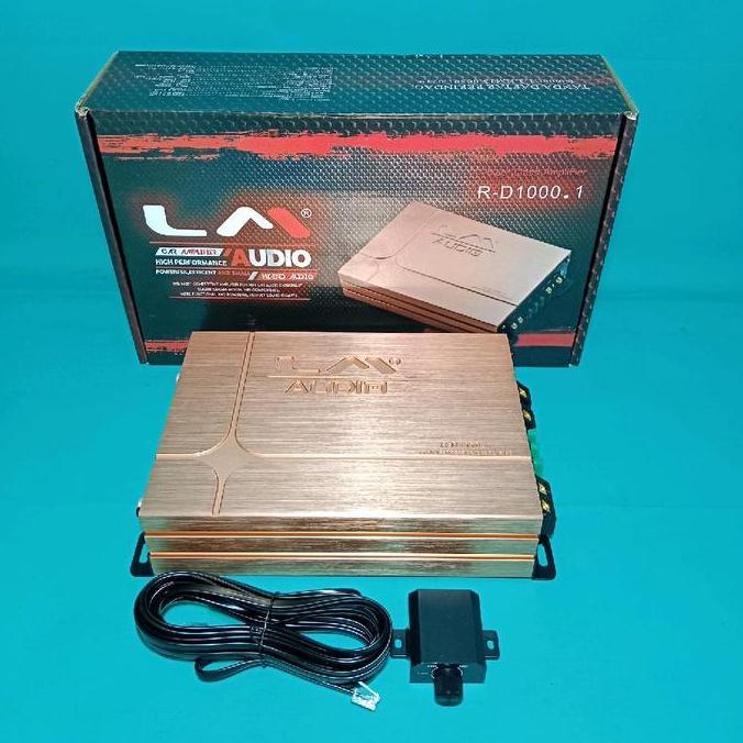 Power Monoblok LM AUDIO seri R-D1.1 1Channel Audio Mobil