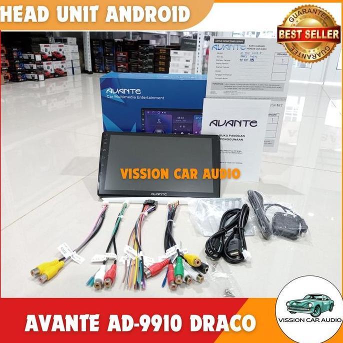 HEADUNIT ANDROID AVANTE DRACO RAM 6/128GB