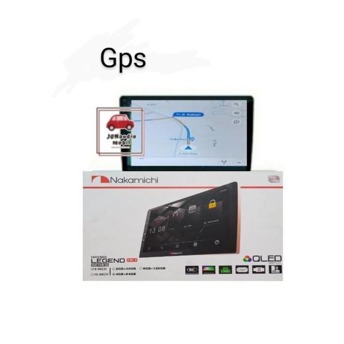 Head Unit Android Nakamichi 9 Inch OEM Datsun Go + Kamera