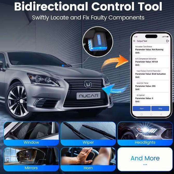 MUCAR Ediag Elite OBD2 Free Lifetime up Thinkdiag Scanner