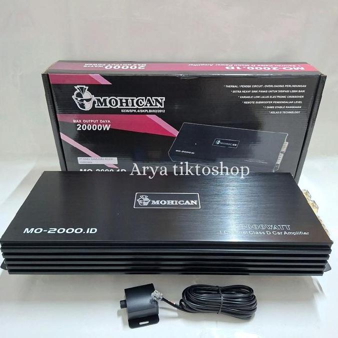Power Monoblock MOHICAN MO 2.1D Monoblok Amplifier MOHICAN MO 2.1D Amplifier Class D
