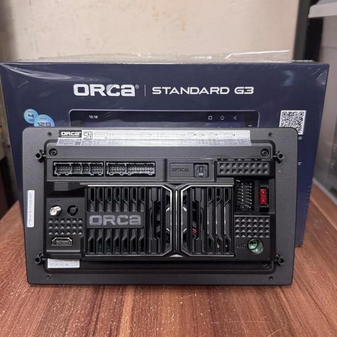 Head Unit Android Orca Standar G3 Ram 4/128GB NFC Variasi Kamera