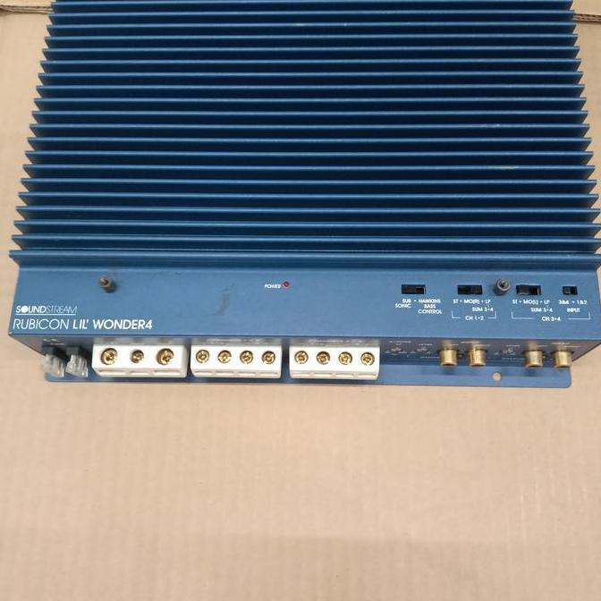 Power Amplifier untuk Mobil, Soundstream USA 4channel