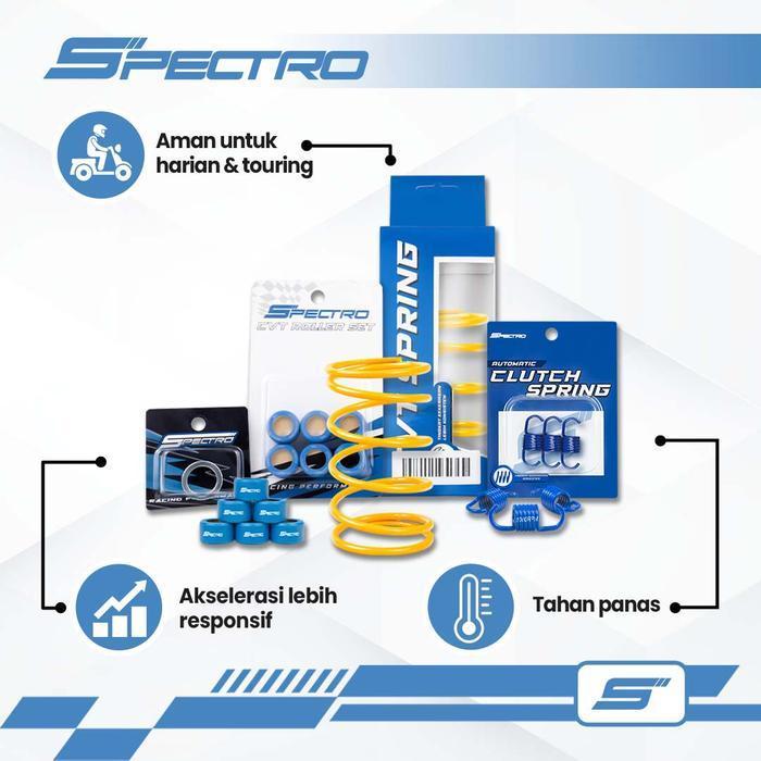 Spectro Paket Cvt Spec 1 Nmax 155 Aerox 155 Lexi 125 Lexi 155 Kirian Per Cvt Sentri Roller Original 