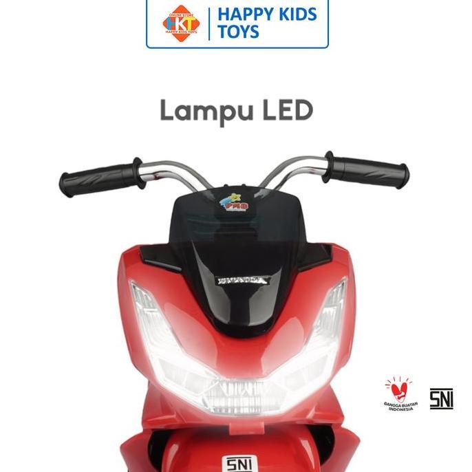 Promo Mainan Motor Motoran Aki Anak Pcx Pmb K612C Cod