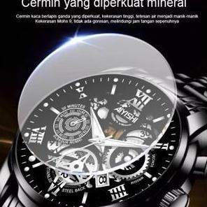 Boshi- Otentik 26 Jam Tangan Baru Grosir Kuarsa Multifungsi Jam Tangan Pria Jam Tangan Pria Aiyishi-