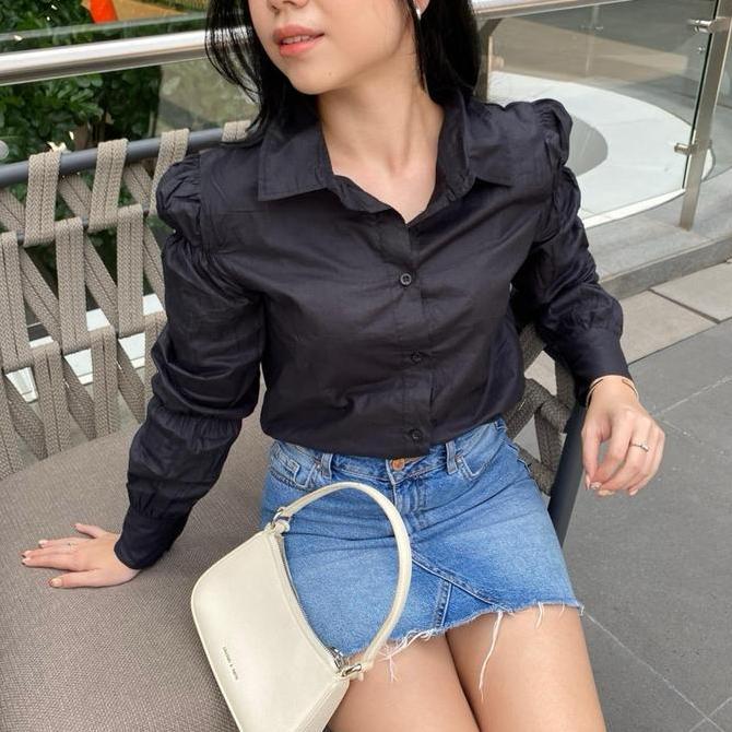 Shylo Esther White Blouse Terbaru 