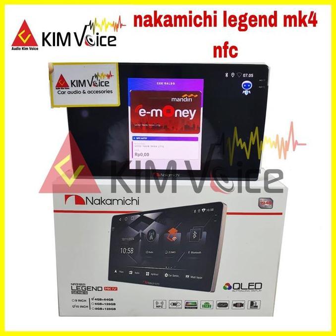 Head unit Android Nakamichi Legend MK4 NA3102i RAM 4/64GB