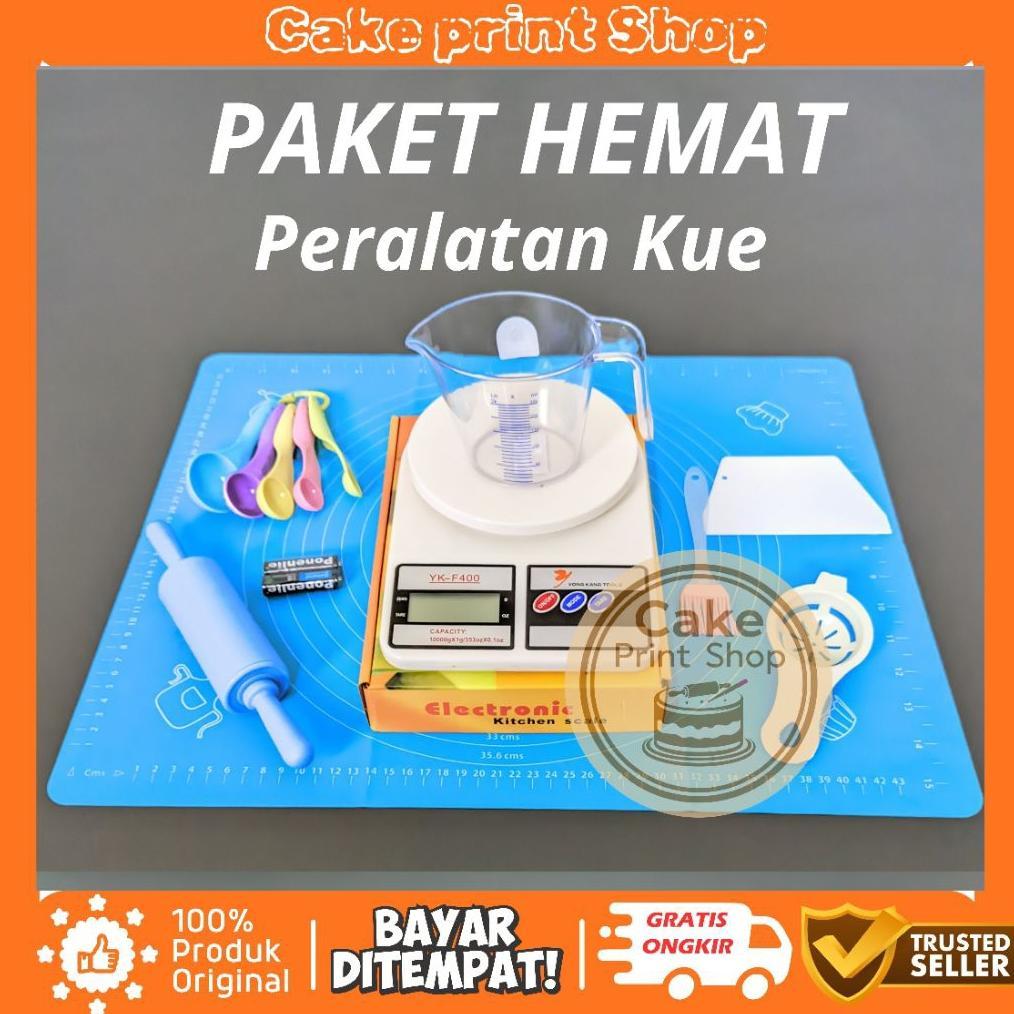 Paket Hemat Alat Pembuat Adonan Kue / Peralatan Kue Lengkap DISKON