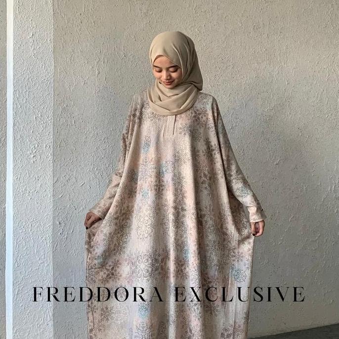 Shukyo- (Freddora Exclusive) Shaima Abaya Batwing Dress Muslim