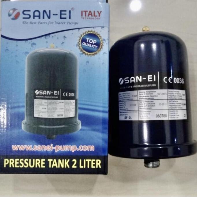 Tabung pompa air / Tangki angin 2liter besi u/ otomatis pompa air