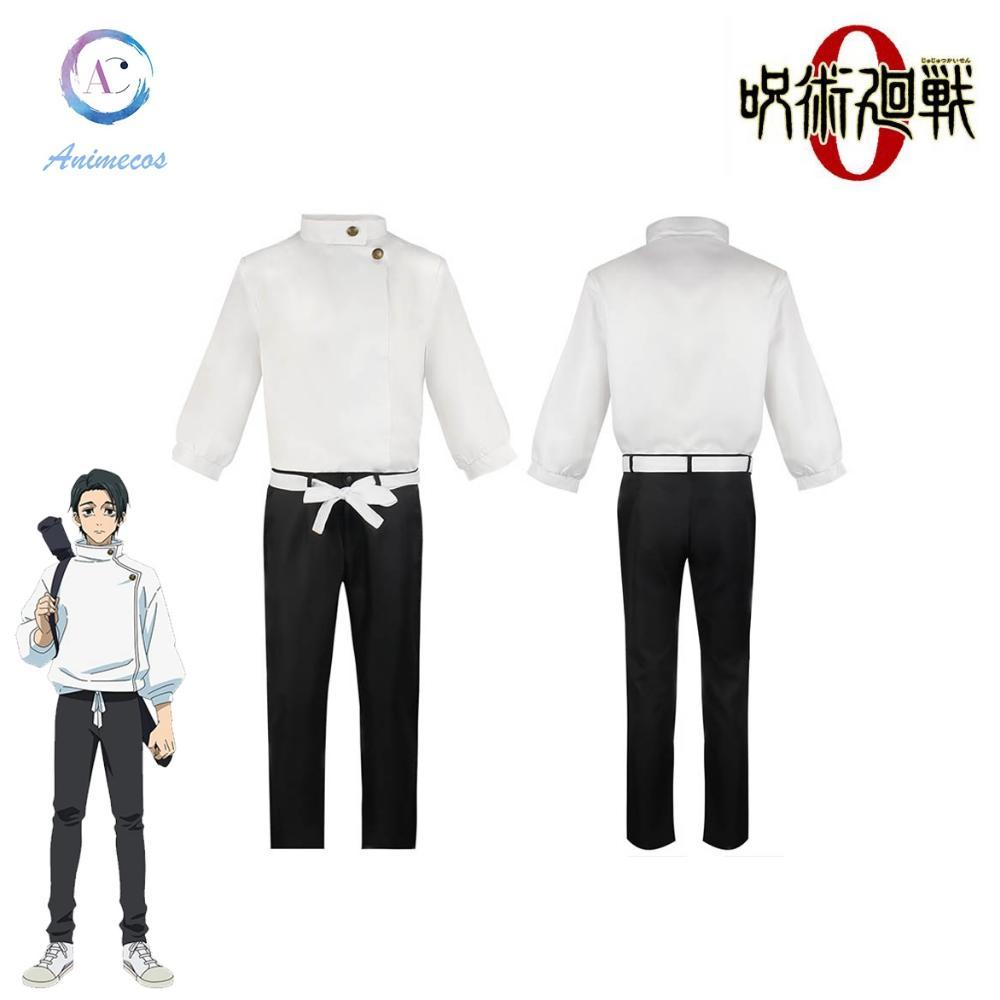 Cost Okkotsu Yuta Cosplay Kostum Anime Jujutsu Kaisen Okkotsu Yuta Cosplay Seragam Wig Suit Hallowee