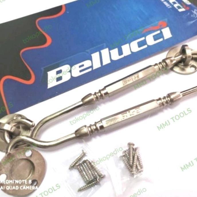 Hak angin BELLUCI (harga/2 pcs)  - Hak jendela BELLUCI - Penyangga jendela BELLUCI