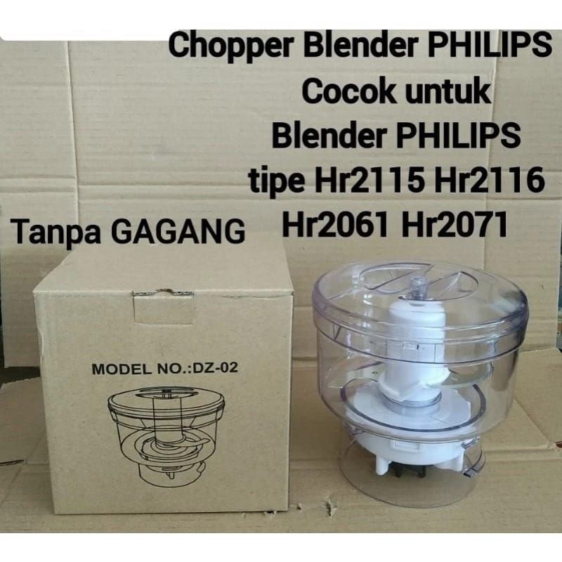 Choper Coper Daging  Blender,  2061 - Bumbu - 2115 - 2949 - 2071 Bisa Di Pakai Buat Giling  ,  Phili