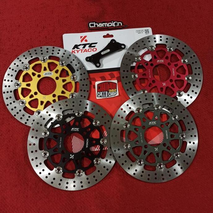 Piringan Cakram Depan Floating KTC Kytaco 260mm Beat Karbu Beat FI