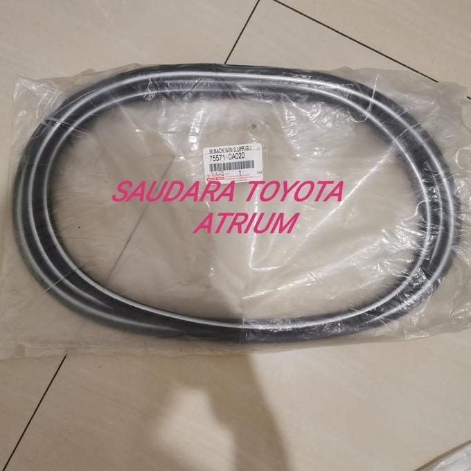 Karet kaca belakang soluna GLI list kaca belakang soluna GLI orinal