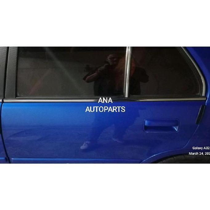 karet pelipit kaca pintu luar mobil honda city z