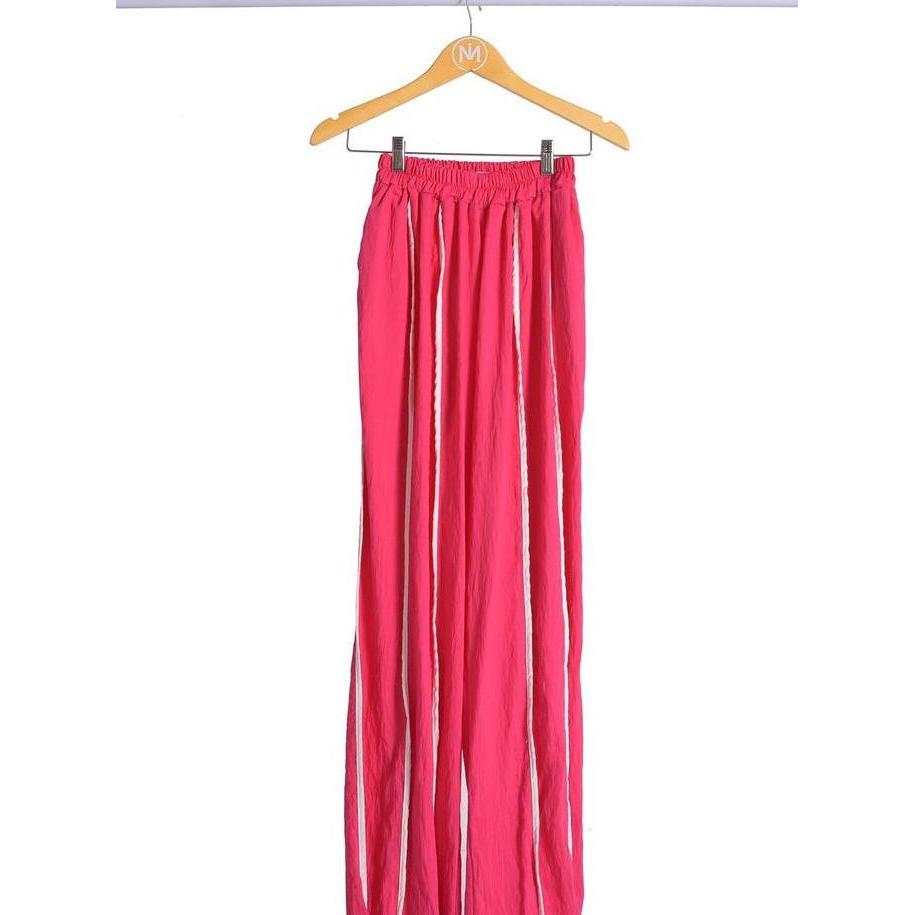 Celana Kulot List Yema by Numiaa Fashion/ Celana Panjang List Wanita Warna Warni