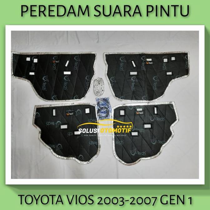 TOYOTA VIOS 2003-2007 Gen 1 Peredam Suara Pintu Aksesoris Mobil VTECH