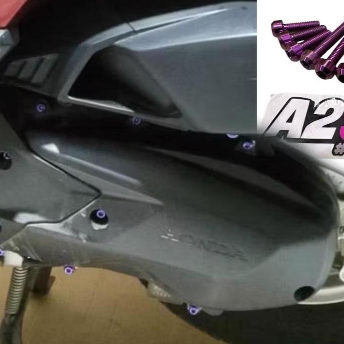 Baut Titanium Cvt Stylo 160 Vario 160 Harga 13 Baut Asli