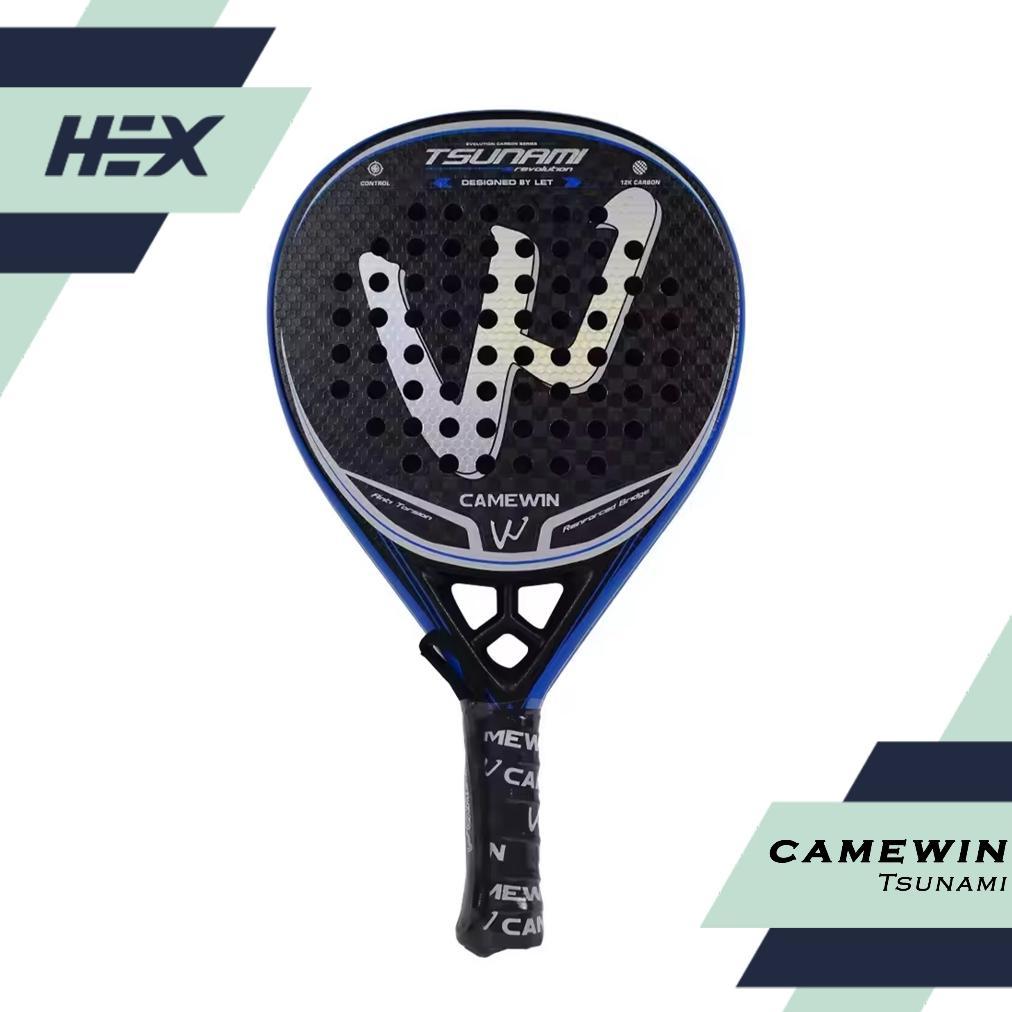 NEW CAMEWIN TSUNAMI 12K CARBON PADEL RACKET