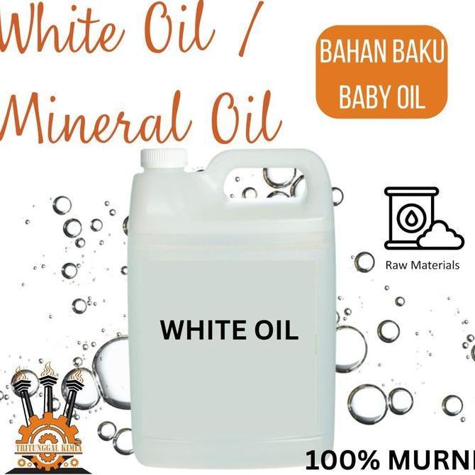 Bahan Baku Baby Oil White Oil 500Ml / Mineral Oil 500Ml Melembabkan Kulit