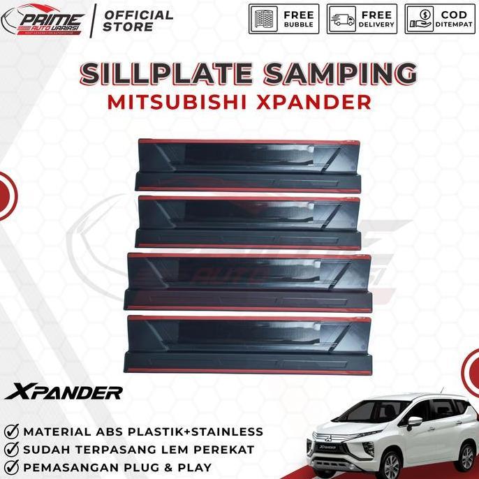 Promo SILL PLATE XPANDER DOOR SILL PLATE XPANDER TANPA LAMPU - ISK Diskon