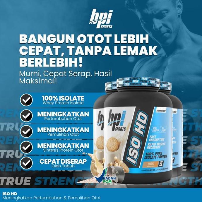 Erganzen- Bpi Iso Hd 5 Lbs Whey Protein Isolate - Whey Protein Isolate