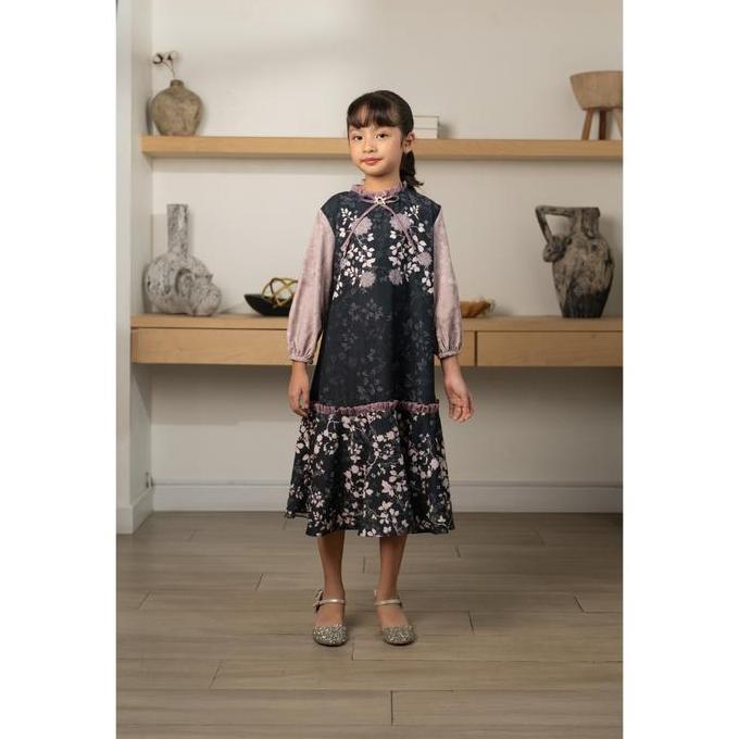 Klamby - Siara Dress Girl Aurora Black