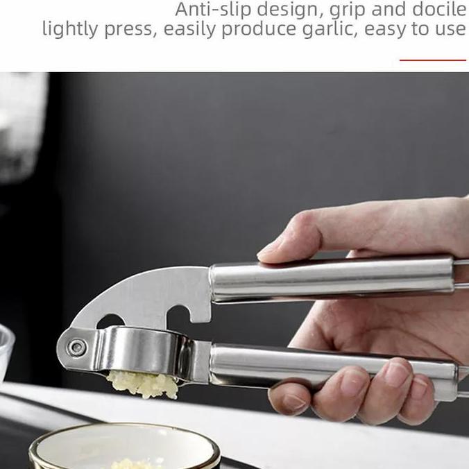 Penghancur Bawang Putih Pemecah Bawang Putih Garlic Press