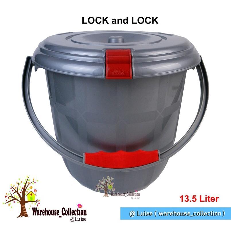 EMBER TUTUP SEGEL  / EMBER PLASTIK UKURAN BESAR DAN SEDANG / EMBER CUCI BAJU / EMBER LOCK N LOCK / E