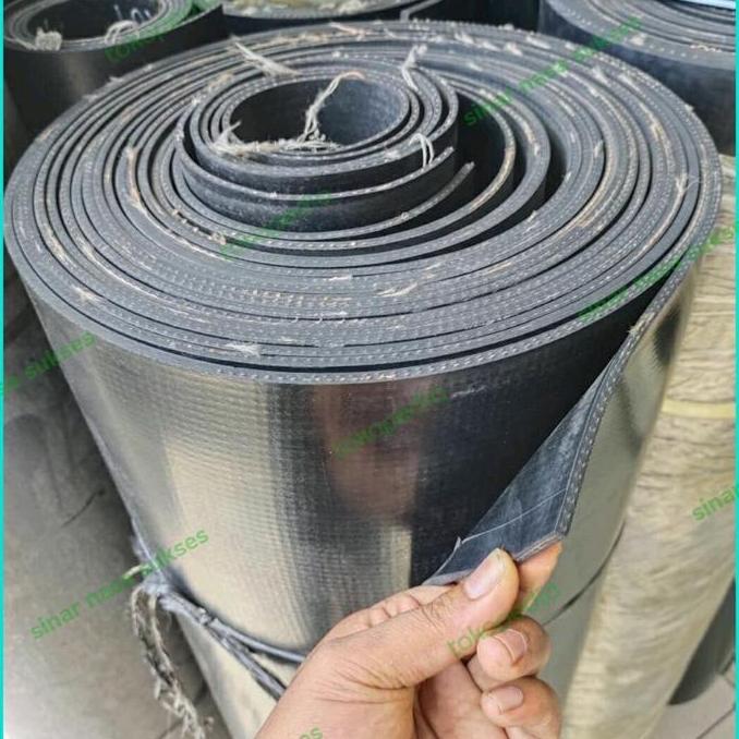 Rubber Sheet Serat Benang ( Karet Serat Benang 2 ply Lembaran) 10mm