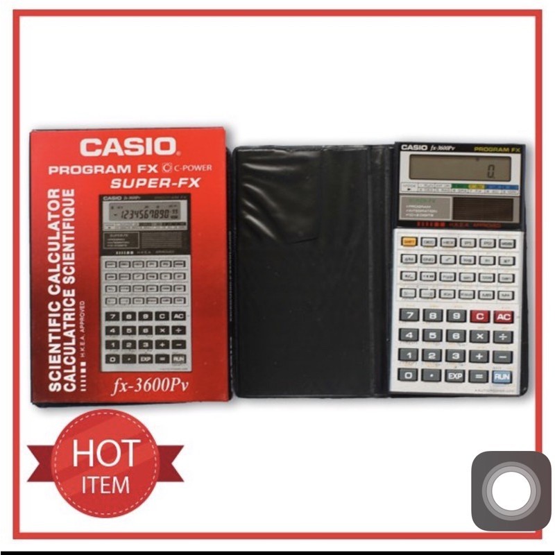 Kalkulator Scientific Casio Fx 3600Pv Untuk Sekolah