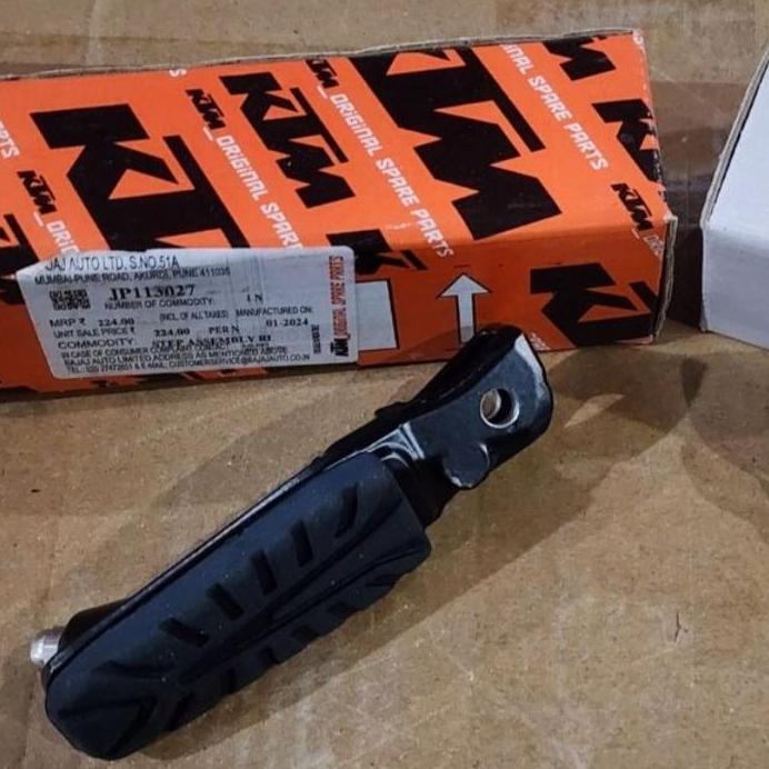 FOOT STEP KTM DUKE RC 200 250 390 DEPAN KIRI LH ORIGINAL KTM